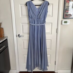 Abbey Glass | Custom Handmaid Bridesmaid Dress